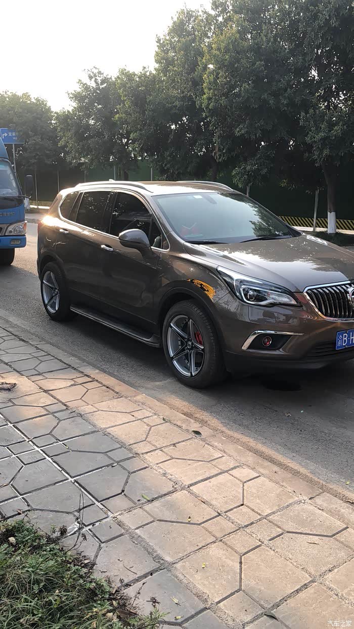 昂科威轮毂改装