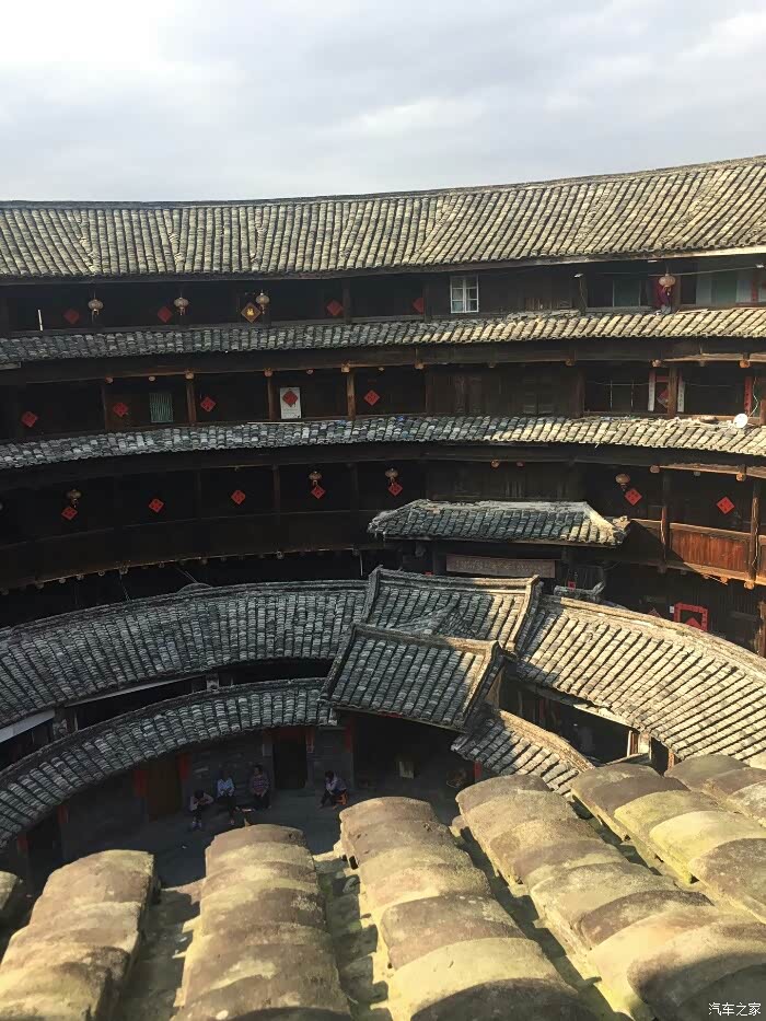 长汀古镇,洪坑土楼群!