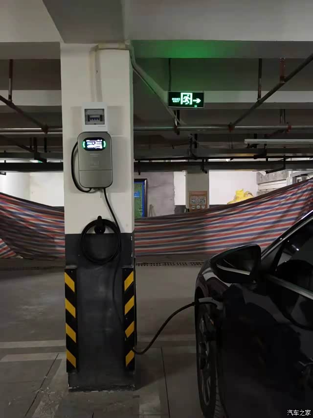 奥迪etron家用380v充电桩安装分享