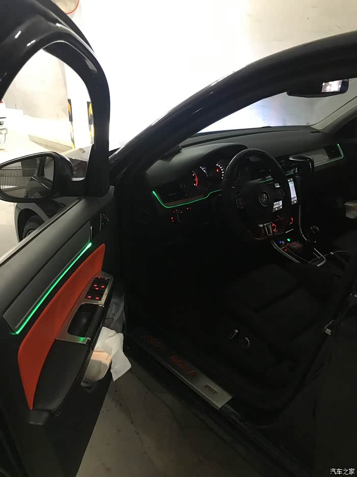 宝来加装氛围灯