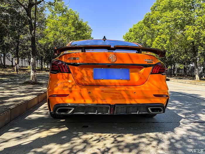 【图】金秋艳阳不及你:我的橙色mg6 pro_名爵6/名爵6新能源论坛_汽车