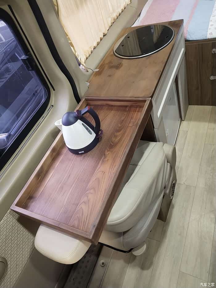 自改b型房车继续折腾升级多功能折叠桌
