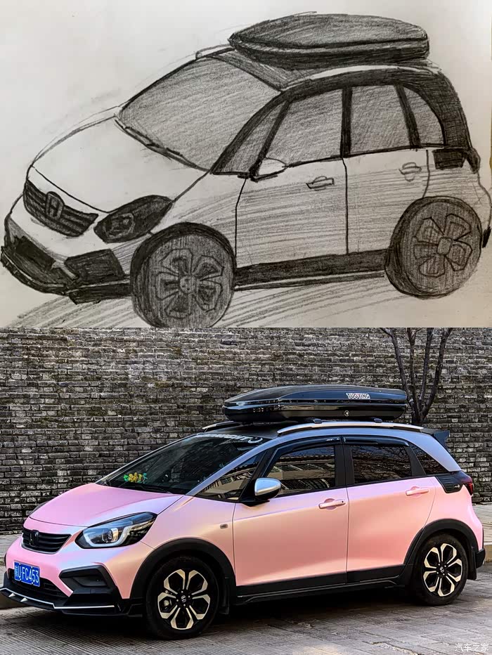 手绘交流贴四代飞度vtecisthebest