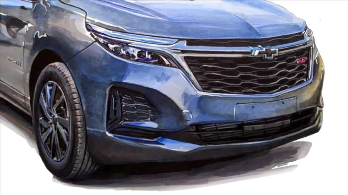 【图】【不止画车】手绘 雪佛兰探界者~时尚动感大气之选~_探界者论坛