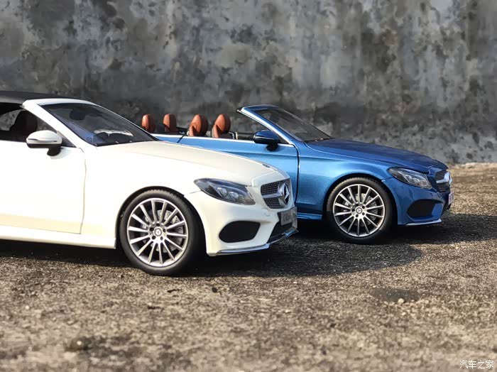 梅赛德斯奔驰c300敞篷版随拍