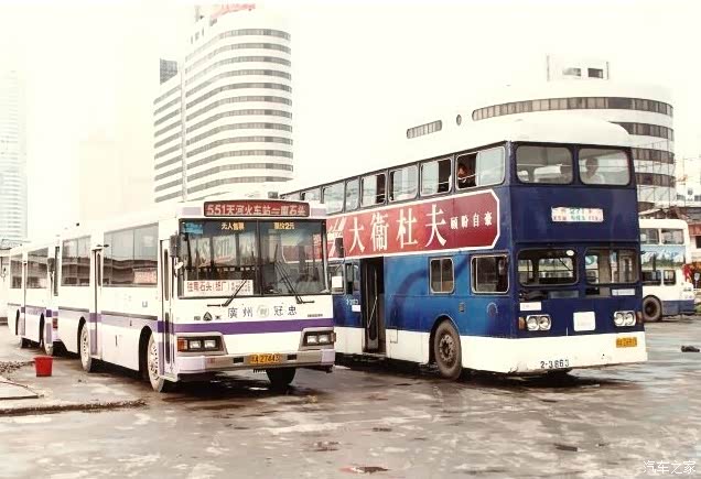 时代的印记广州90年代的双层巴士
