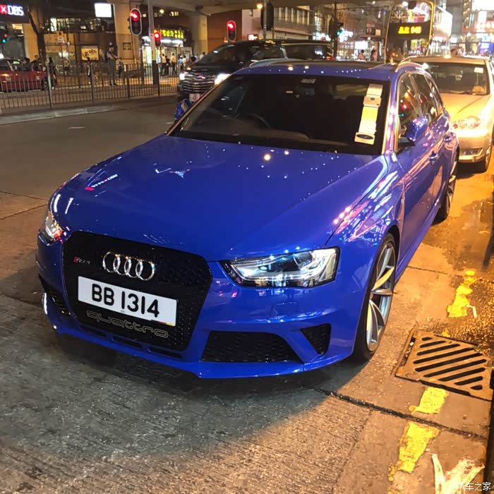 【图】香港实拍rs4 国内现场大概多久能到?_奥迪rs论坛_汽车之家论坛
