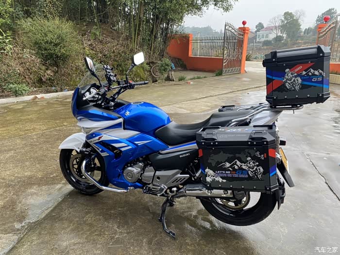 【图】我也显摆一下,终于入摩,我的小蓝gw250f_铃木摩托车论坛_汽车之