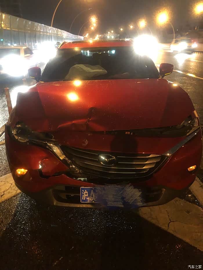 mazda上海之队cx4重伤一位女司机引发的血案