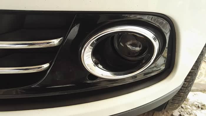 【图】q5大灯暗淡,换对led雾灯补补光._奥迪q5/q5l论坛_汽车之家论坛