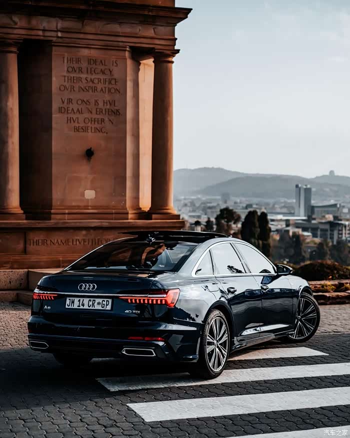 奥迪a6 limousine 帅气迷人颜值爆表!