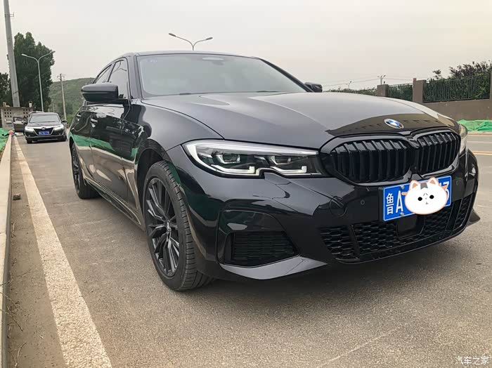 【图】缘定黑武士,g28 330li xdrive曜夜碳黑提车作业_宝马3系论坛