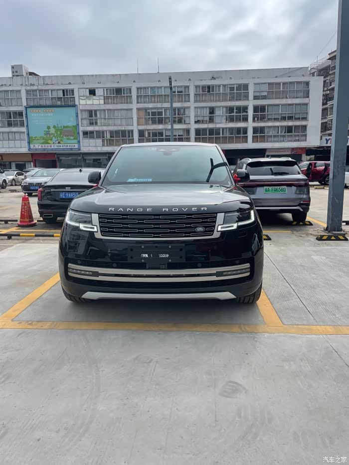 23款揽胜盛世标轴提车作业