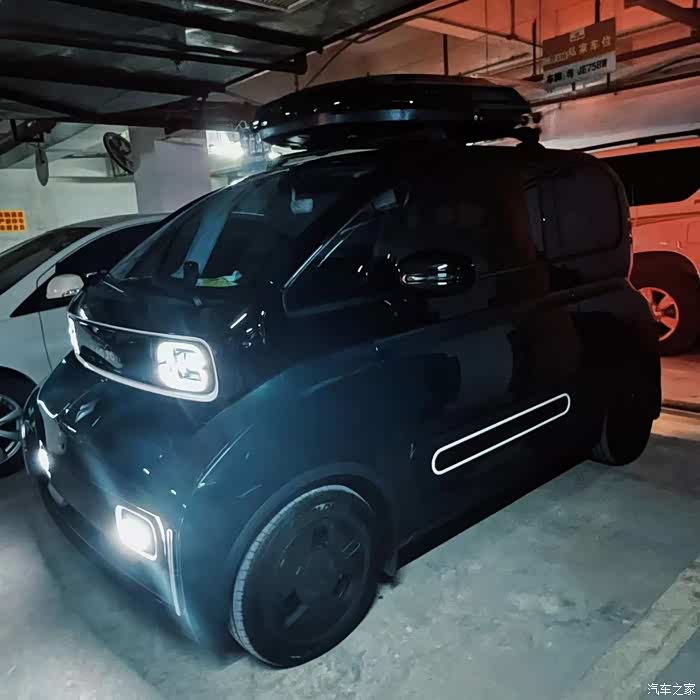 【图】kiwi 改装全车隔音 音响 日行灯led 流向雾灯_宝骏kiwi ev论坛