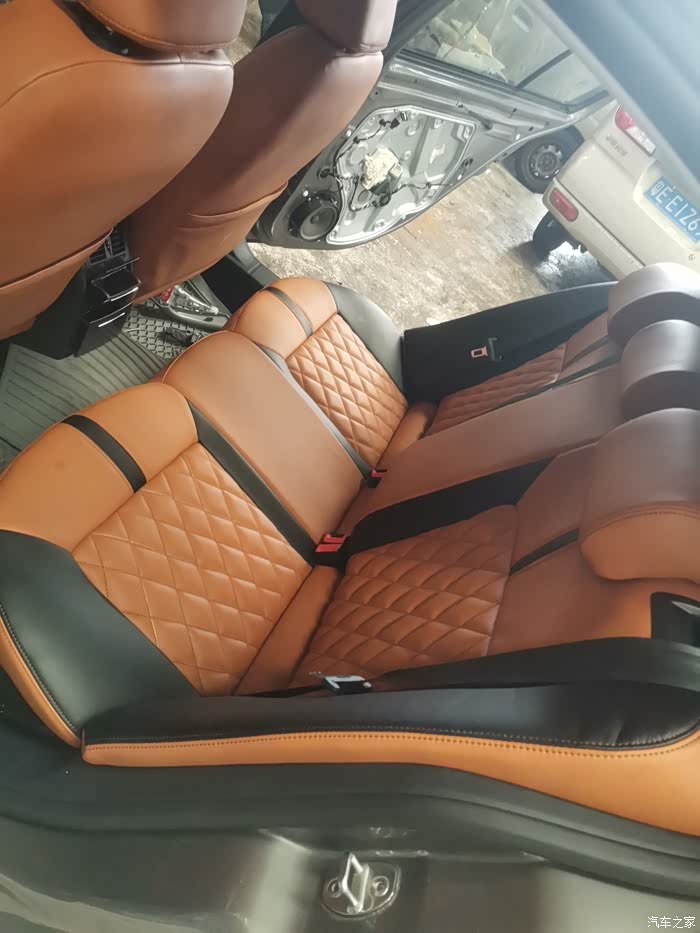 斯柯达座椅皮套太单调换完毕格马上上来了