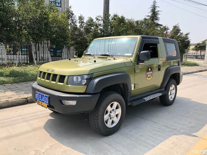 【图】驾驶三门绿色b40去感受春天的气息～_北京bj40论坛_汽车之家
