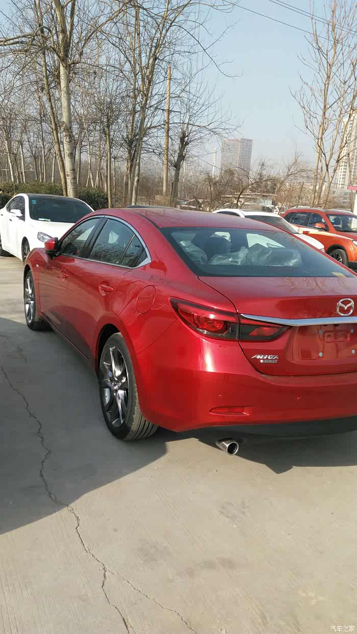 【图】最爱魂动红2.5尊崇提车_阿特兹论坛_汽车之家论坛