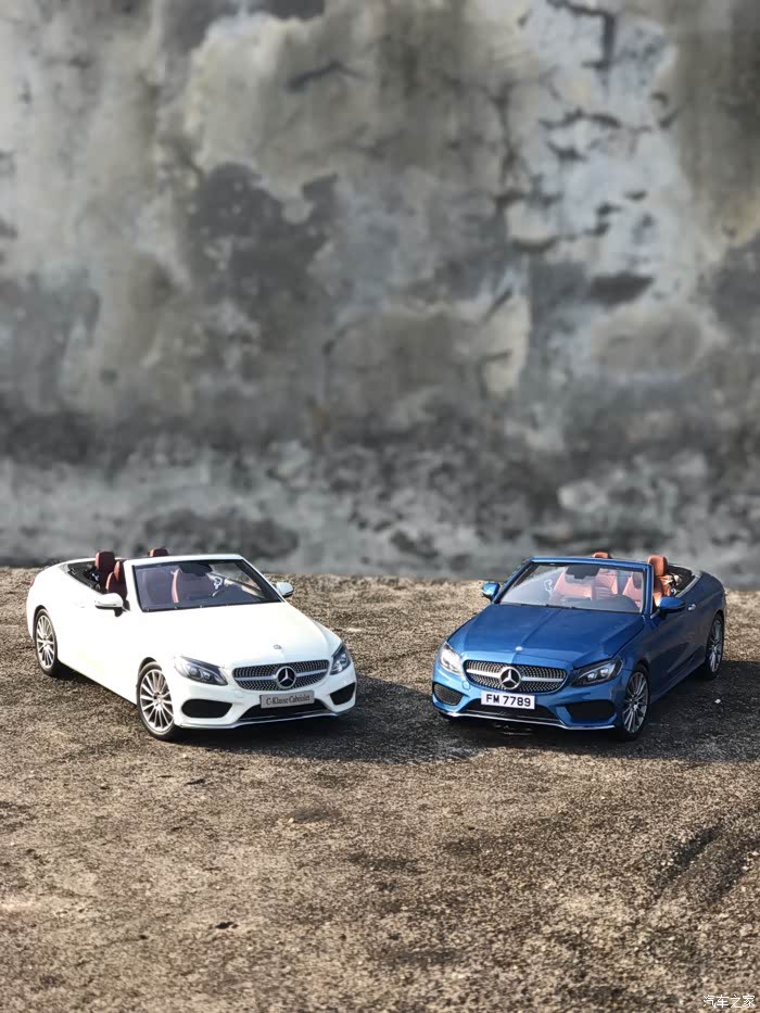 梅赛德斯奔驰c300敞篷版随拍