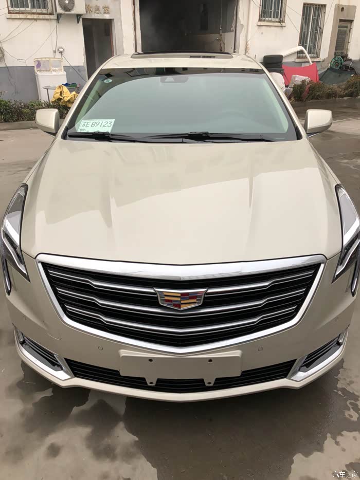 【图】2018豪华金色提车贴_凯迪拉克xts论坛_汽车之家论坛