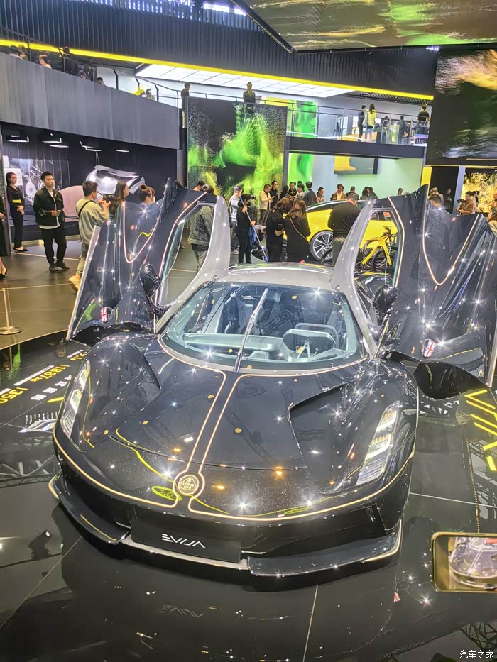 广州车展看路特斯evija