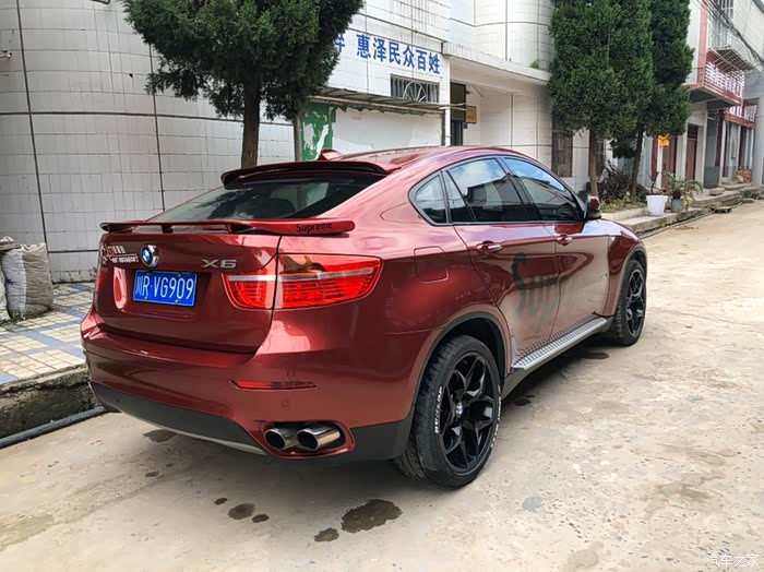 09款宝马x6小改装