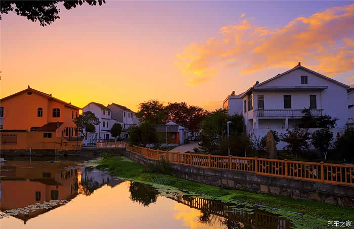 水美村美的新农村一起去感受天光云影中的水韵乡愁