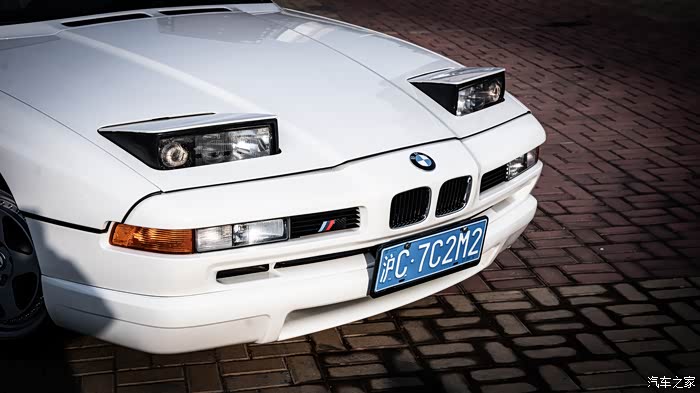 宝藏老车之12缸的翻灯宝马e31850ci