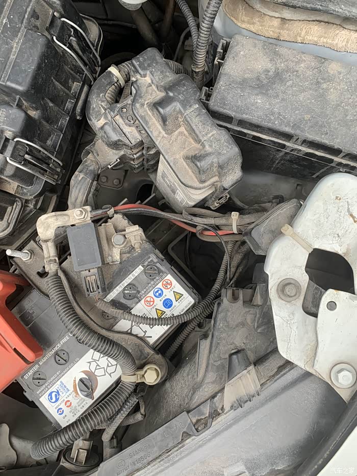 【图】换了汤浅45安电瓶_飞度论坛_汽车之家论坛