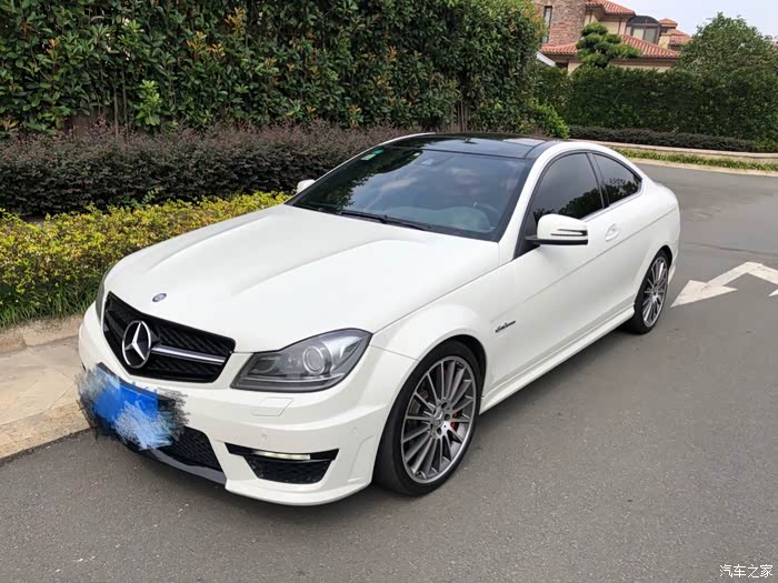 【图】刚入手的c63两门高性能版_奔驰amg论坛_汽车之家论坛