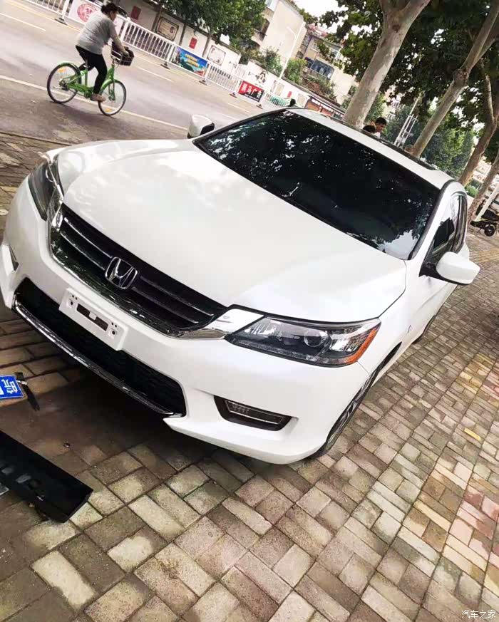 全网首改九代雅阁原装美规前杠原装美规机盖原装美版后杠