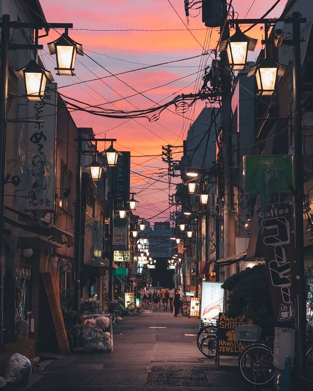 黄昏时的东京,美得不像话!