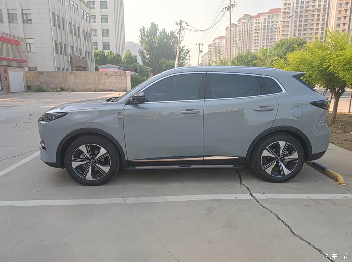 【图】实拍长安二代cs55plus原子灰_长安cs55plus论坛_汽车之家论坛