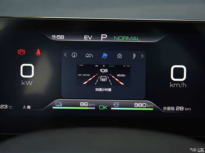 关于宋prodmi仪表盘全液晶组合式区别