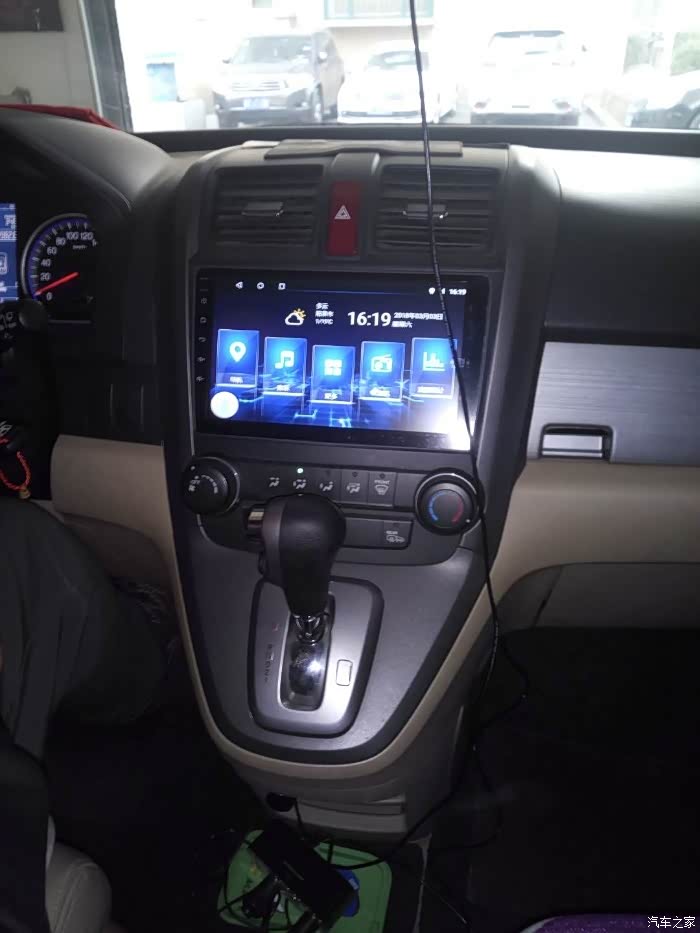 2010款本田crv中控屏改造记实