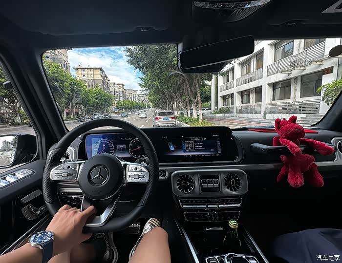 【图】g500提车作业_奔驰g级论坛_汽车之家论坛