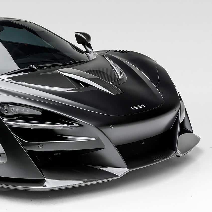 迈凯伦720s化身黑武士这造型太酷了