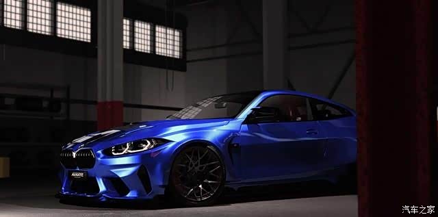 avante改装版2021款宝马m4宽体双门轿跑车