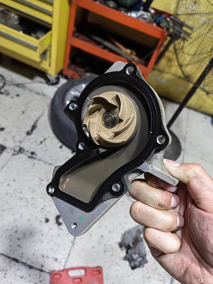 【图】黑虎更换水泵,正时套件._翼虎论坛_汽车之家论坛