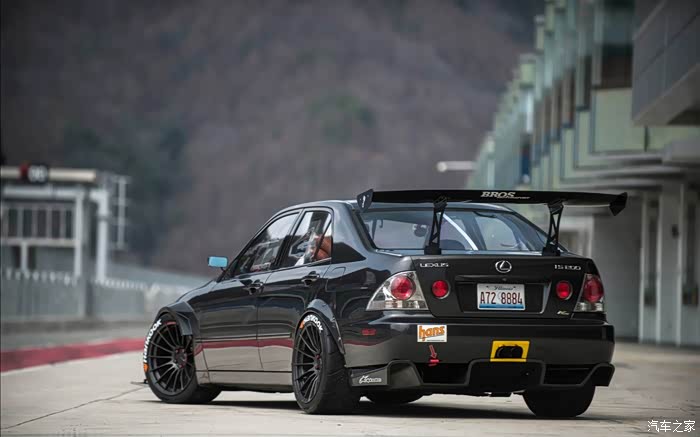 敢发就敢送比锐志更好玩的日系车爆改is200案例