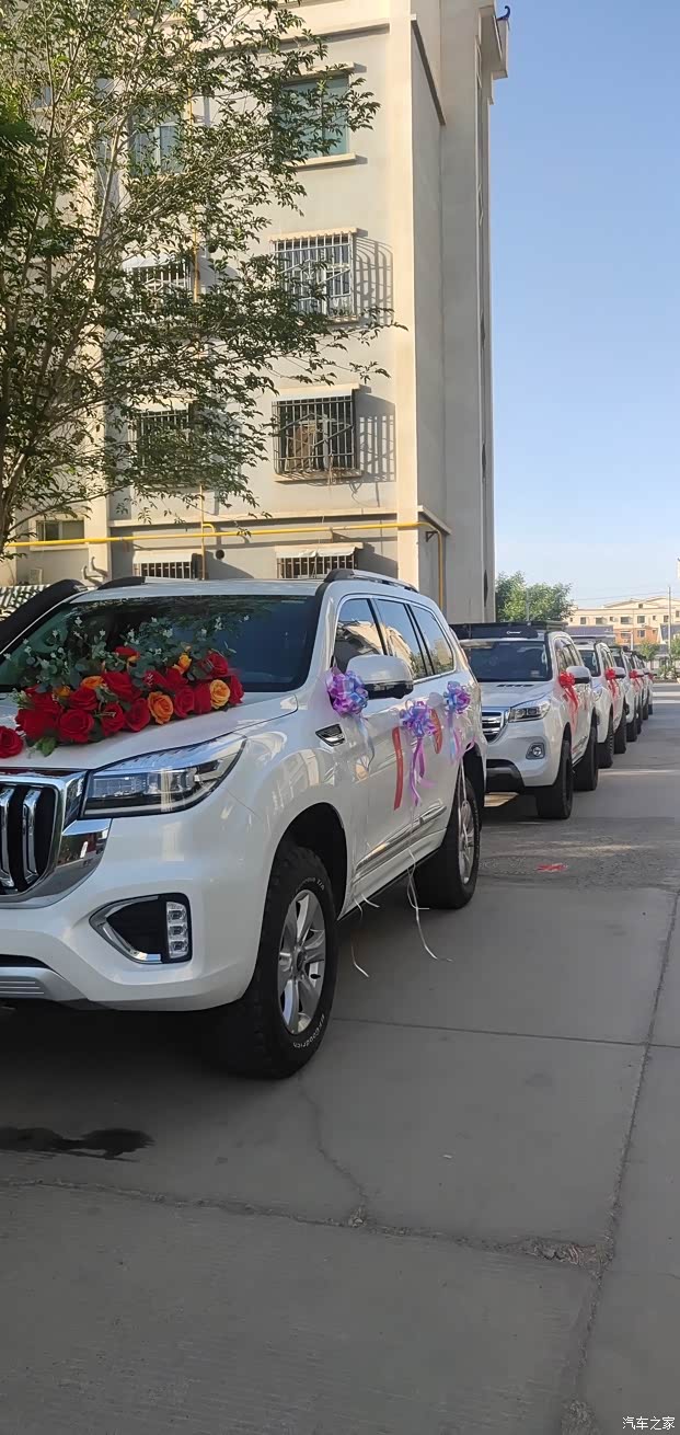 哈弗h9接亲走起