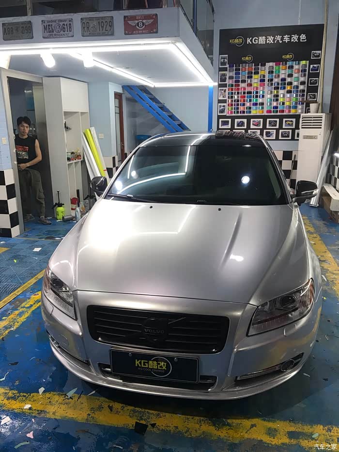 沃尔沃s80l至尊3.0改装过程!_沃尔沃s80l论坛_汽车之家论坛