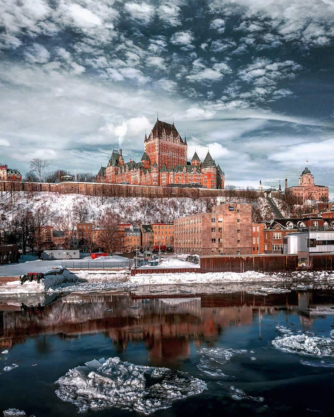 加拿大费尔蒙芳堤娜城堡,魁北克游玩不可错过!