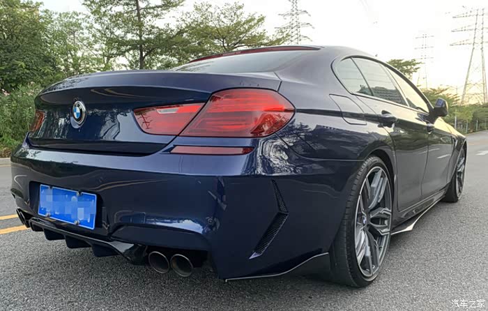 宝马640i改装m61大包围全车翻新