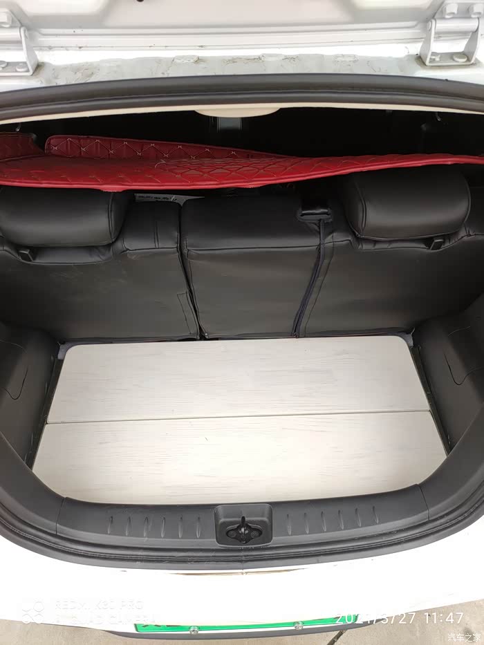 【图】晒一下后备箱扩容的实际体验_奔奔e-star论坛_汽车之家论坛