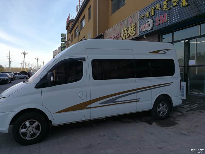 diy大通v80长轴高顶改装日记