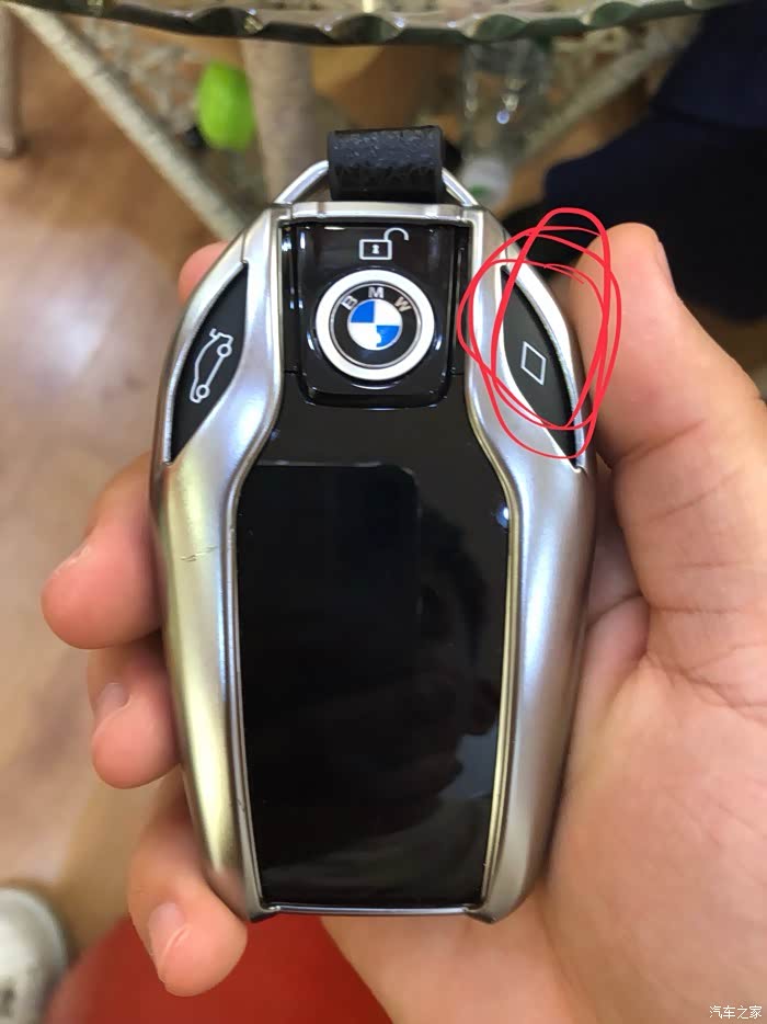 宝马730液晶钥匙按键功能是什么意思