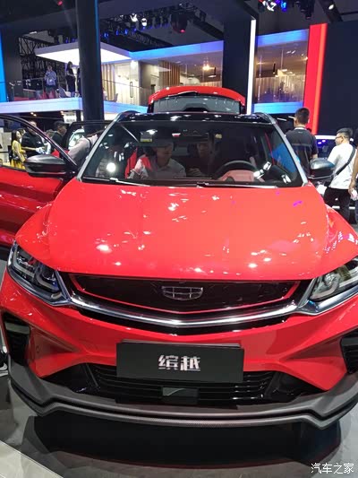 【成都车展】吉利缤越,吉利的套娃前脸还真好看