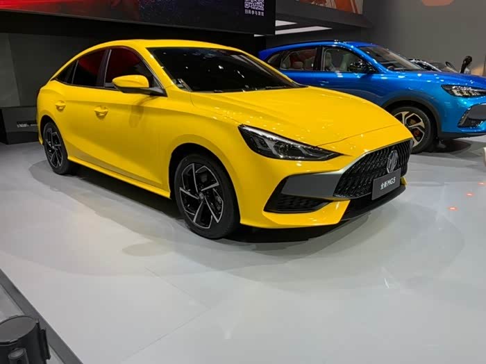 黄黑配色的名爵5再次发力,期待佳绩.