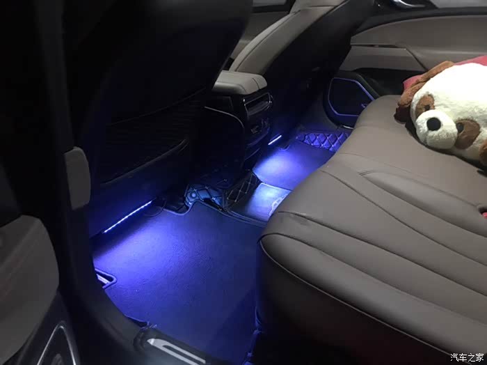 合肥博瑞ge车友会大美中国车之氛围灯改装