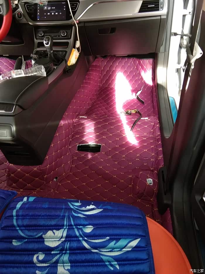 帝豪gl自己动手铺地板革